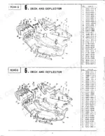 kubota-rc40-g-rc44-g-rc48-g-rotary-mower-deck-parts-catalog-chassis-parts-6.webp Kubota RC44-G, RC48-G exploded view diagram and parts list for mower deck and deflector components.