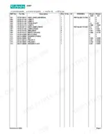 Kubota RC60-82H parts list for universal joint assembly, including part numbers for yokes, cross joints, and hardware.