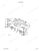 Kubota RC72-29A exploded view diagram of the front wheel assembly, showing wheel, bracket, and mounting hardware components.