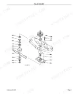 Kubota RC72-30B exploded view diagram of the mower deck pulley holder, blade assembly, and spindle components.