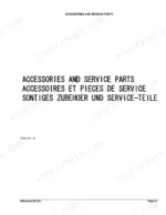 kubota-rck54-15bx-mower-parts-catalog-accessories-parts-30.webp Kubota RCK54-15BX service manual section header for Accessories and Service Parts, document reference 02Y301, page 14.