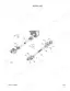 Kubota RCK54-22BX exploded view diagram of the universal joint assembly and drive shaft components.