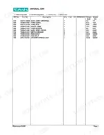 kubota-rck54-22bx-mower-deck-parts-catalog-parts-list-4.webp Kubota RCK54-22BX parts list for universal joint showing part numbers, descriptions, quantities, and weights.