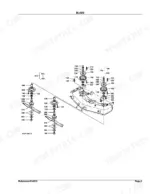 kubota-rck60b-22bx-mower-deck-parts-catalog-mower-parts-9.webp Kubota RCK60B-22BX exploded view diagram of mower deck blade assembly, spindle housings, and pulley components.