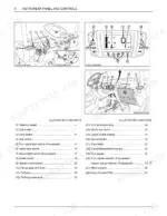 kubota-rtv-x1140-utility-vehicle-operator-manual-k7621-7121-2-controls-26.webp Kubota RTV-X1140 instrument panel and controls diagram with numbered list of components and indicators.