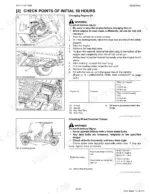 kubota-rtv-x1140-utility-vehicle-service-manual-9y111-09960-procedures-42.webp Kubota RTV-X1140 engine oil change procedure, oil capacity table, and wheel fastener torque specifications.