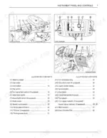 kubota-rtv-x900-rtv-x1120d-utility-vehicle-operator-manual-k7421-7121-7-controls-29.webp Kubota RTV-X900, RTV-X1120D instrument panel and controls diagram with numbered index of dashboard components.