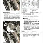Kubota RTV-XG850, RTV-XG850 EVAP engine service manual: CVT drive pulley assembly, disassembly, and reassembly procedures.