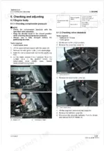 kubota-rtv-xg850-rtv-xg850-evap-utility-vehicle-workshop-manual-9y111-18024-procedures-146.webp Kubota RTV-XG850, RTV-XG850 EVAP engine compression pressure and valve clearance check procedures with diagrams.