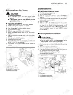 kubota-rtv1140cpx-utility-vehicle-operator-manual-k7611-7121-5-troubleshooting-77.webp Kubota RTV1140CPX periodic service procedures for engine start system, VHT neutral spring, and VHT pressure release.