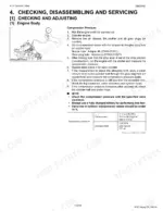 kubota-rtv1140cpx-utility-vehicle-workshop-manual-9y111-02930-procedures-92.webp Kubota RTV1140CPX engine compression pressure testing procedure, diagram, and factory specification table.