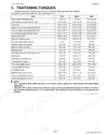 kubota-rtv1140cpx-utility-vehicle-workshop-manual-9y111-02930-torque-91.webp Kubota RTV1140CPX engine tightening torque specifications table for various bolts, nuts, and screws.