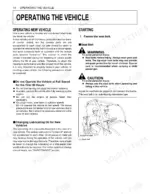 kubota-rtv400ci-utility-vehicle-operator-manual-k7211-7121-1-maintenance-33-1.webp Kubota RTV400Ci operating instructions for new vehicle break-in, seat belt safety, and lubrication oil procedures.
