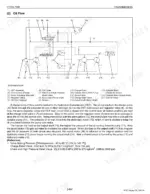 Kubota RTV900 transmission oil flow hydraulic diagram, components, and pressure specifications.