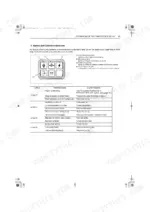 kubota-sq-1120-to-sq-3300-diesel-generator-operator-manual-troubleshooting-54.webp Kubota SQ-1120, SQ-1150, SQ-3140, SQ-3200, SQ-3300 indicator lamp troubleshooting table and alarm diagram.