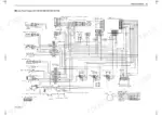 kubota-sq-1120-to-sq-3300-diesel-generator-operator-manual-wiring-60.webp Kubota SQ-1120, SQ-1150, SQ-3140, SQ-3200, SQ-3300 engine electrical circuit wiring diagram with relay and switch connections.