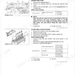 Kubota SQ-1120B-AU-B, SQ-1150B-AU-B, SQ-3140B-AU-B, SQ-3200B-AU-B, SQ-3300B-AU-B cylinder head, valve, and injector torque specs.