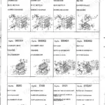Kubota STV32/36/40 engine parts catalog showing exploded views of crankcase, cylinder head, gear case, and crankshaft.