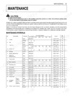 kubota-svl75-2-compact-track-loader-operator-manual-maintenance-79.webp Kubota SVL75-2 maintenance intervals table showing service check points, hour meter intervals, and reference pages.
