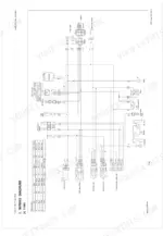 kubota-t1880-t2080-t2380-riding-mower-workshop-manual-9y111-01106-wiring-157.webp Kubota T1880, T2080, T2380 electrical system wiring diagram showing switches, fuses, battery, and relay connections.