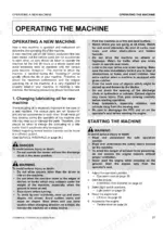kubota-t2090br-au-t2290kw-au-t2290kwt-au-lawn-tractor-operator-manual-k1029-7121-4-operations-30.webp Kubota T2090BR-AU, T2290KW-AU, T2290KWT-AU operating instructions for new machines, safety precautions, and starting procedures.