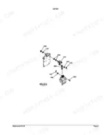 kubota-tl420-b20-backhoe-loader-parts-catalog-page-12.webp Kubota TL420(B20) exploded view diagram of the lever assembly and control valve linkage components.