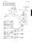 Kubota U17, U17-3, U17-3α front attachment pin, bush, and shim installation diagram and parts list tables.