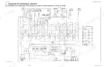 Kubota U35-4 canopy version hydraulic circuit diagram with relief pressure and pump specification tables.
