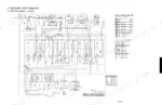 Kubota U35, U35-3 hydraulic circuit diagram for European version, including relief pressure and orifice tables.