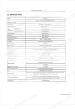 kubota-v2003-t-b-f2503-t-b-v2203-di-b-diesel-engine-workshop-manual-9y011-01082-specs-8.webp Kubota V2003-T-B, F2503-T-B, V2203-DI-B engine specifications table including bore, stroke, and displacement data.