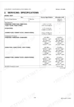 kubota-v3-e3b-to-v3800di-t-e3bg-diesel-engine-workshop-manual-specs-104.webp Kubota V3-E3B, V3-E3CB, V3-E3BG, V3300-E3BG, V3600-E3B, V3600-E3CB, V3600-T-E3B, V3600-T-E3CB, V3600-T-E3BG, V3800DI-T-E3B, V3800DI-T-E3CB, V3800DI-T-E3BG engine body servicing specifications table for cylinder head flatness, top clearance, and compression pressure.