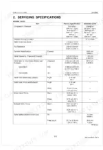 kubota-v3307-di-t-e2b-diesel-engine-workshop-manual-9y111-03162-clearances-78.webp Kubota V3307-DI-T-E2B engine body servicing specifications table for compression, valve clearance, and timing limits.