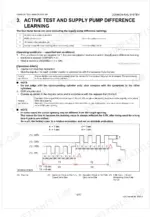 Kubota V3800-CR-TE4, V3800-CR-TIE4 active test and supply pump difference learning procedure and EGR valve diagram.