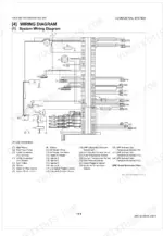 Kubota V3800-CR-TE4, V3800-CR-TIE4 system wiring diagram for common rail engine sensors and components.