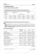 Kubota V3800-TIEF4, V3800-TIEF4C, V3800-TIEF4H general and special engine tightening torque specification tables.