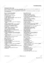 Kubota W821SC-AU, W821S-AU, W819P-AU engine troubleshooting guide listing causes for starting and running issues.