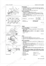 kubota-wg1005-df1005-gasoline-lpg-engine-workshop-manual-procedures-65.webp Kubota WG1005, DF1005 cylinder head, tappet, and valve removal and assembly procedures with torque specifications.