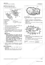 kubota-z411kw-au-to-z422kw-au-zero-turn-mower-shop-manual-9y111-18073-exploded-view-111.webp Kubota Z411KW-AU, Z421KW-AU, Z412KW-AU, Z422KW-AU transaxle side cover removal, sealant application, and torque sequence.