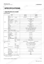 kubota-z411kw-au-to-z422kw-au-zero-turn-mower-shop-manual-9y111-18073-specs-24.webp Kubota Z411KW-AU, Z421KW-AU, Z412KW-AU, Z422KW-AU technical specifications table for engine, dimensions, and capacities.