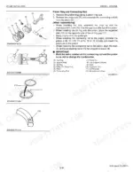 Kubota Z482-E2B, Z602-E2B, D662-E2B, D722-E2B, D782-E2B, D902-E2B piston ring and connecting rod removal procedure.