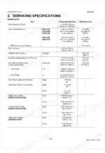 kubota-z482-e4b-to-d902-e4b-diesel-engine-workshop-manual-9y111-07850-specs-68.webp Kubota Z482-E4B, Z602-E4B, D722-E4B, D782-E4B, D902-E4B engine body servicing specifications table for valves and compression.