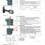 Kubota ZD1011-AU engine piston and connecting rod removal, installation, and ring gap alignment procedures.