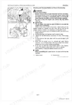 Kubota ZD1211-AU, ZD1221R-AU, ZD1221L-AU, ZD1221RL-AU radiator and bonnet screen cleaning and maintenance procedure.