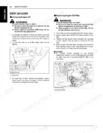 Kubota ZD1211, ZD1211R, ZD1211L, ZD1211RL maintenance guide for changing engine oil and replacing oil filter.