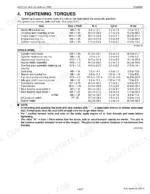 Kubota ZD21N-EC, ZD21-EC, ZD28-EC engine tightening torque specifications table for D782-E-XFM5 engine components.
