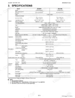 Kubota ZD326RP, ZD331RP service manual specifications table covering engine, capacities, dimensions, and PTO systems.