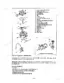 Kubota ZG20, ZG23 carburetor exploded view diagram showing components, accelerator pump, and repair kit list.