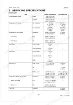 kubota-zg222a-to-zg227a-au-zero-turn-mower-workshop-manual-9y111-05934-specs-107.webp Kubota ZG222A, ZG227A, ZG222SA, ZG227LA, ZG222A-AU, ZG227A-AU engine body servicing specifications table for valves and springs.