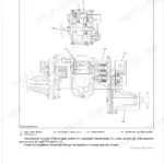 Kubota ZG327A transaxle structure diagram showing bevel gear, hydrostatic transmission, brake, and final reduction sections.