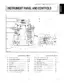 Kubota ZG332P, ZG332LP instrument panel and controls diagram with numbered component list for operator reference.